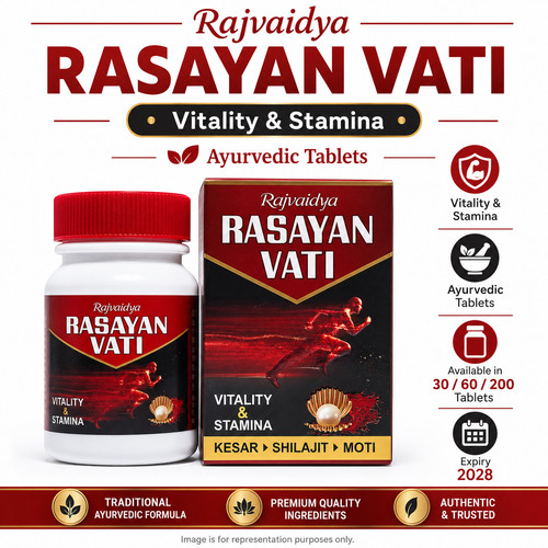 Ayurvedic rasayan vati tablets - ayurvedic,